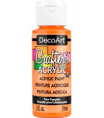 DecoArt Crafters Acrylic - Pure Pumpkin 2oz